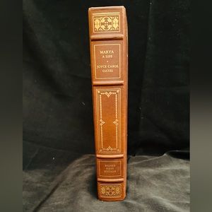 Marya A Life Joyce Carol Oates Signed First Edition 1986 Franklin Library